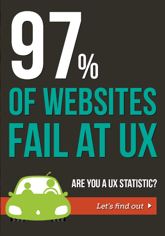 97% of websites fail at UXT. Are you a UX statistic?